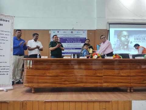 The Architect of Equality, Voice of Justice — Dr. Babasaheb Ambedkar’s legacy is lighting the path to India’s future.